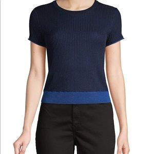 Rag&Bone - Kit Top - Electric Blue - Short Sleeve